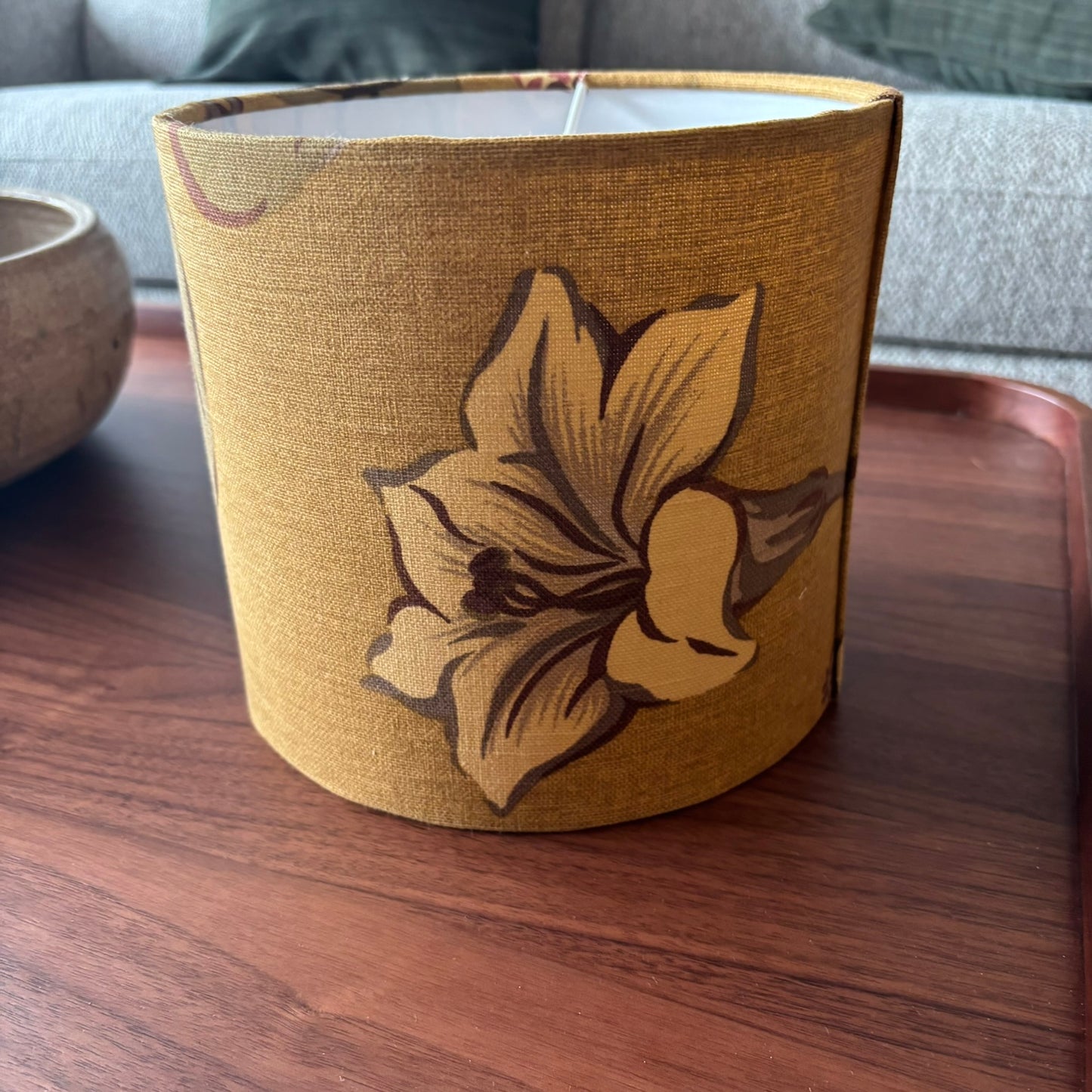 Vintage  Gold Floral