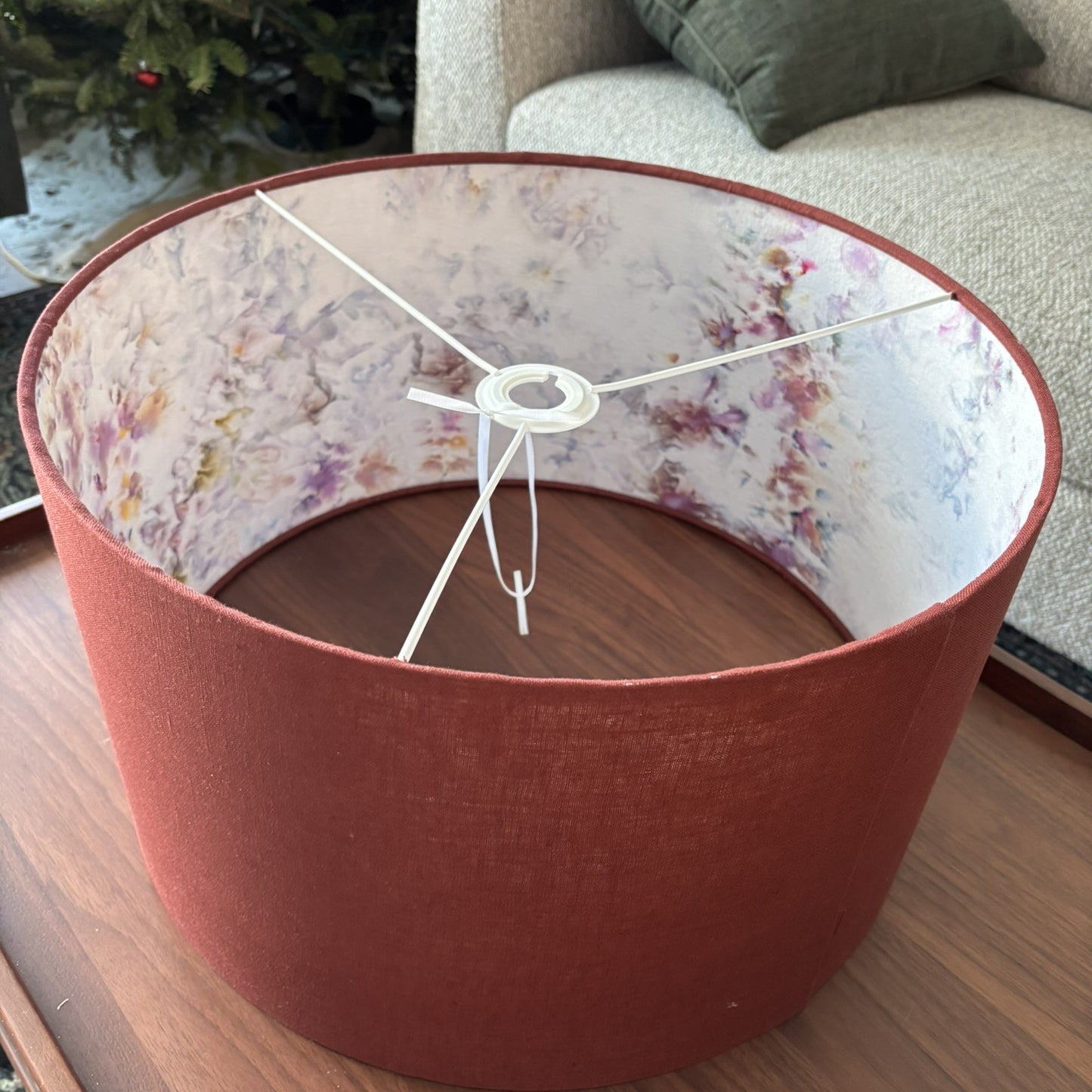 Linen Fabric Lampshade