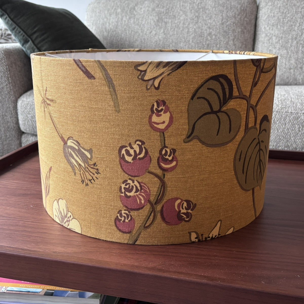 Vintage  Gold Floral