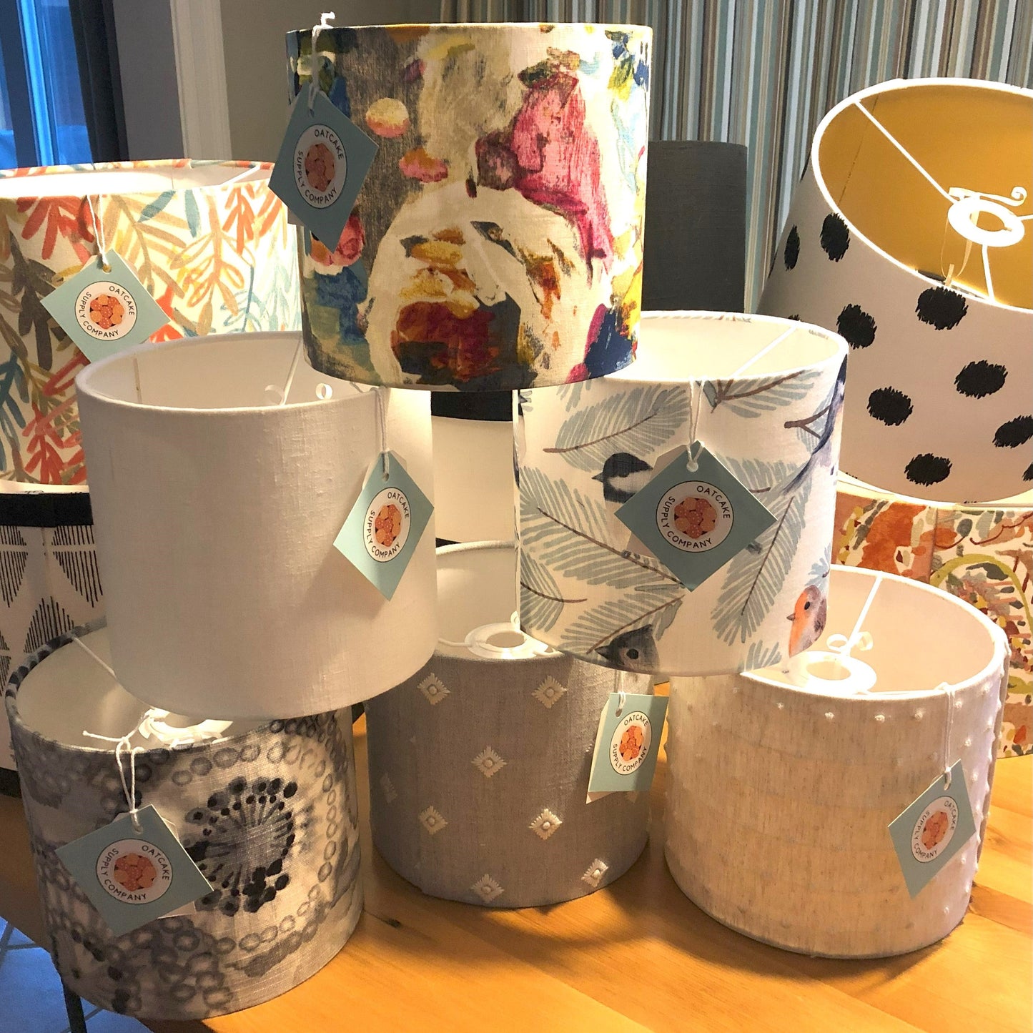 Fabric Drum Lampshade Workshop - Saturday September 28th -  Smith Falls