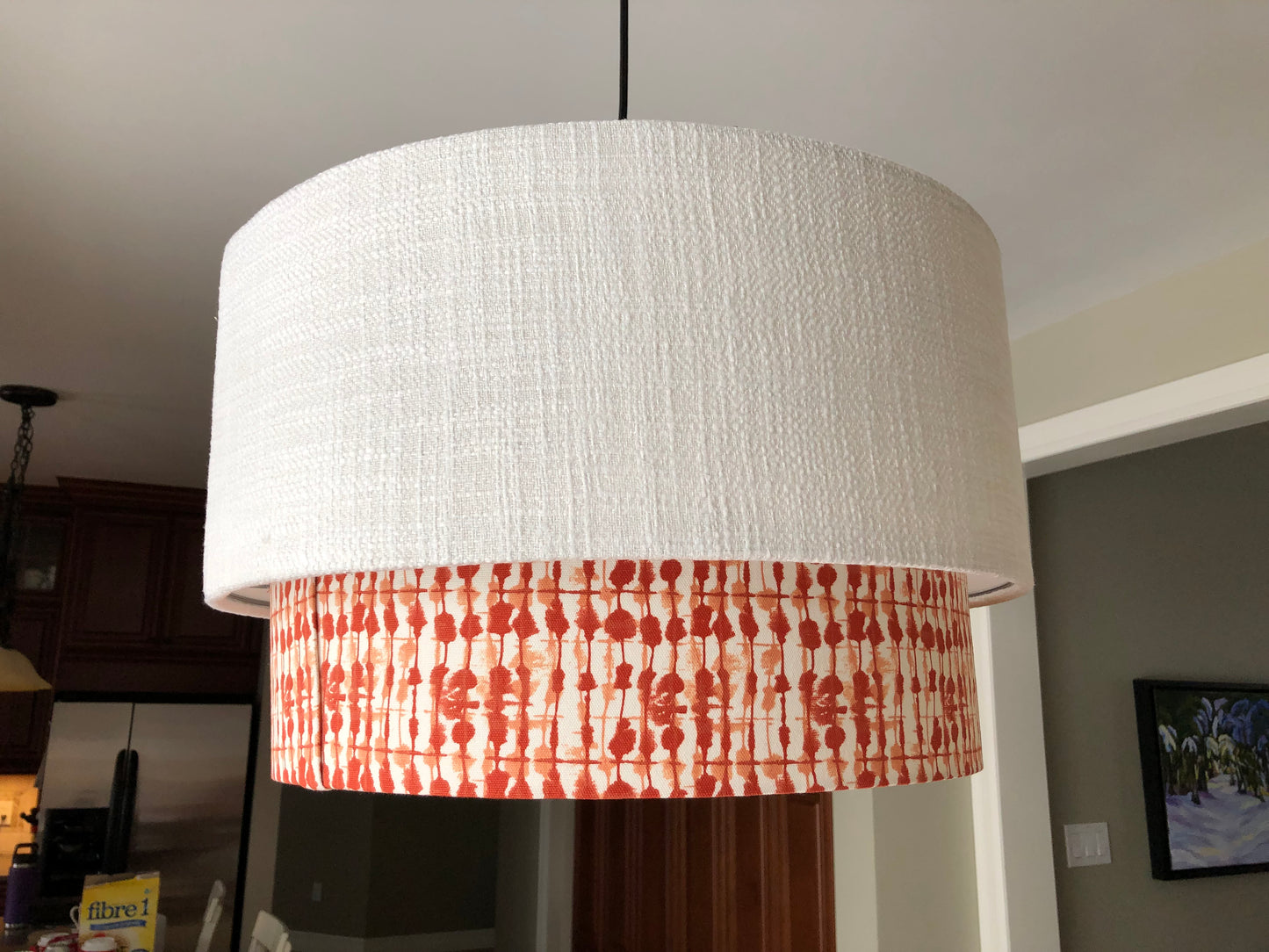 Custom Designed Fabric Lampshades