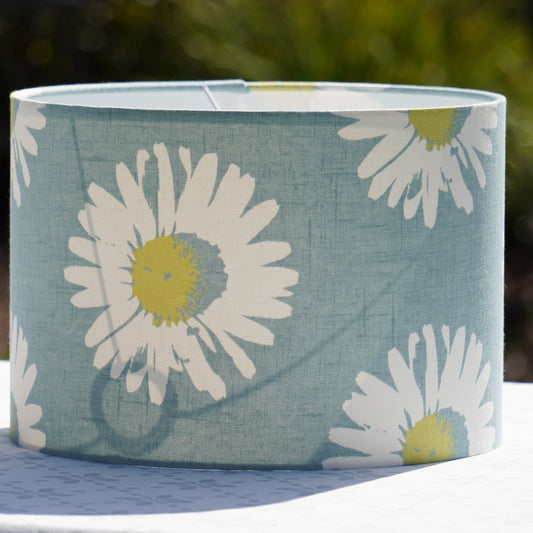 Spring Daisy Fabric Lampshade