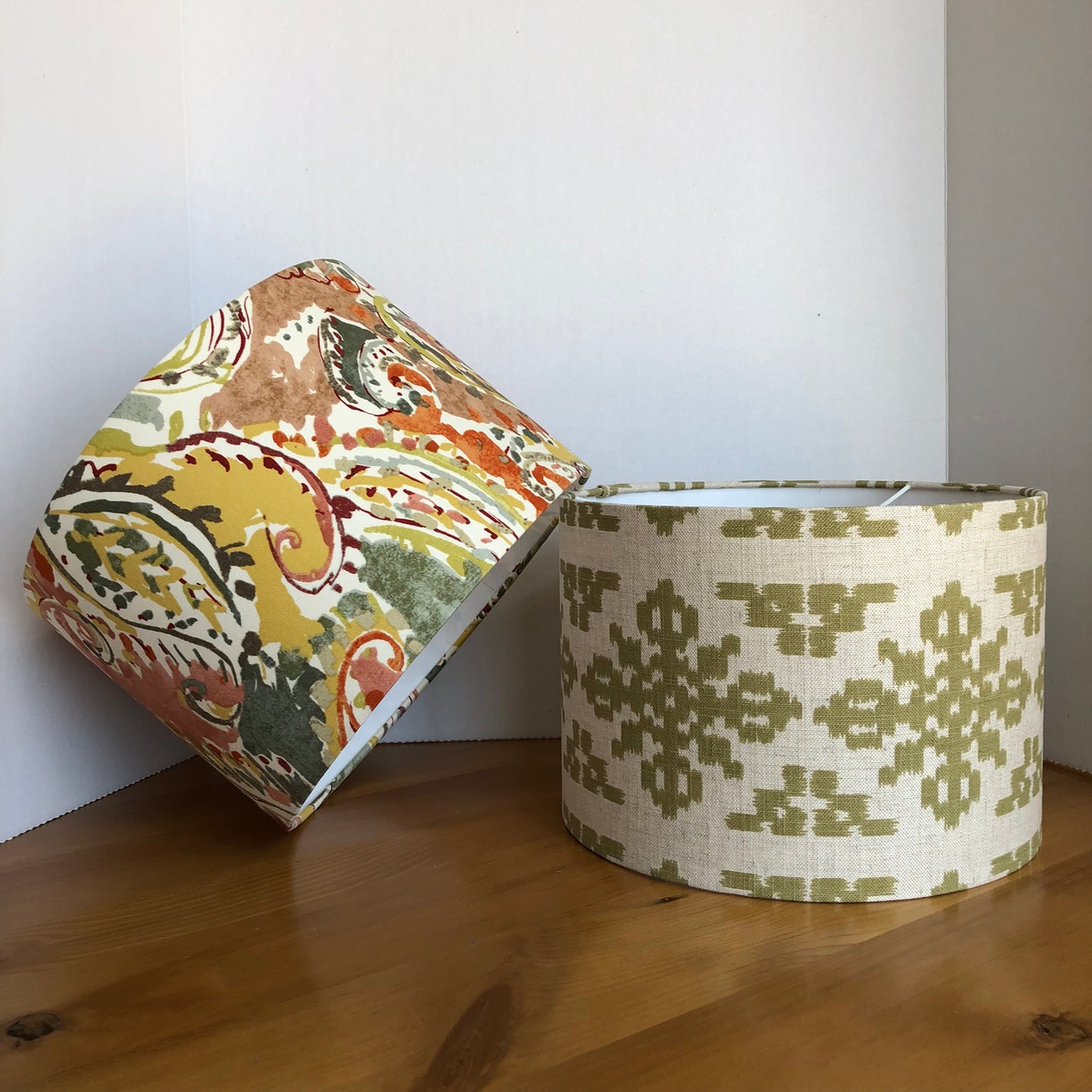 Summer Paisley Fabric Lampshade